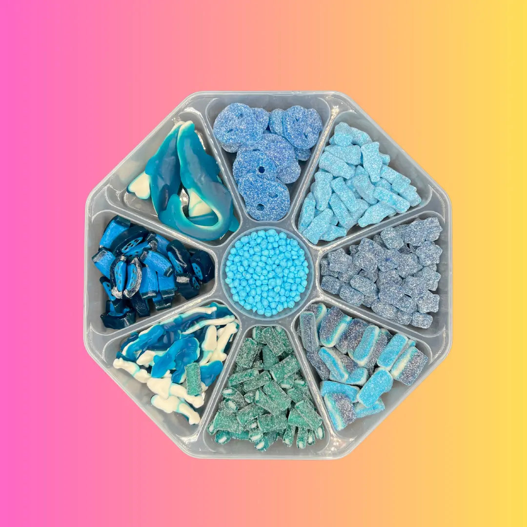 1.3KG Blue Mixed Platter-Luckysweetshopuk Lucky Sweet Shop Ltd