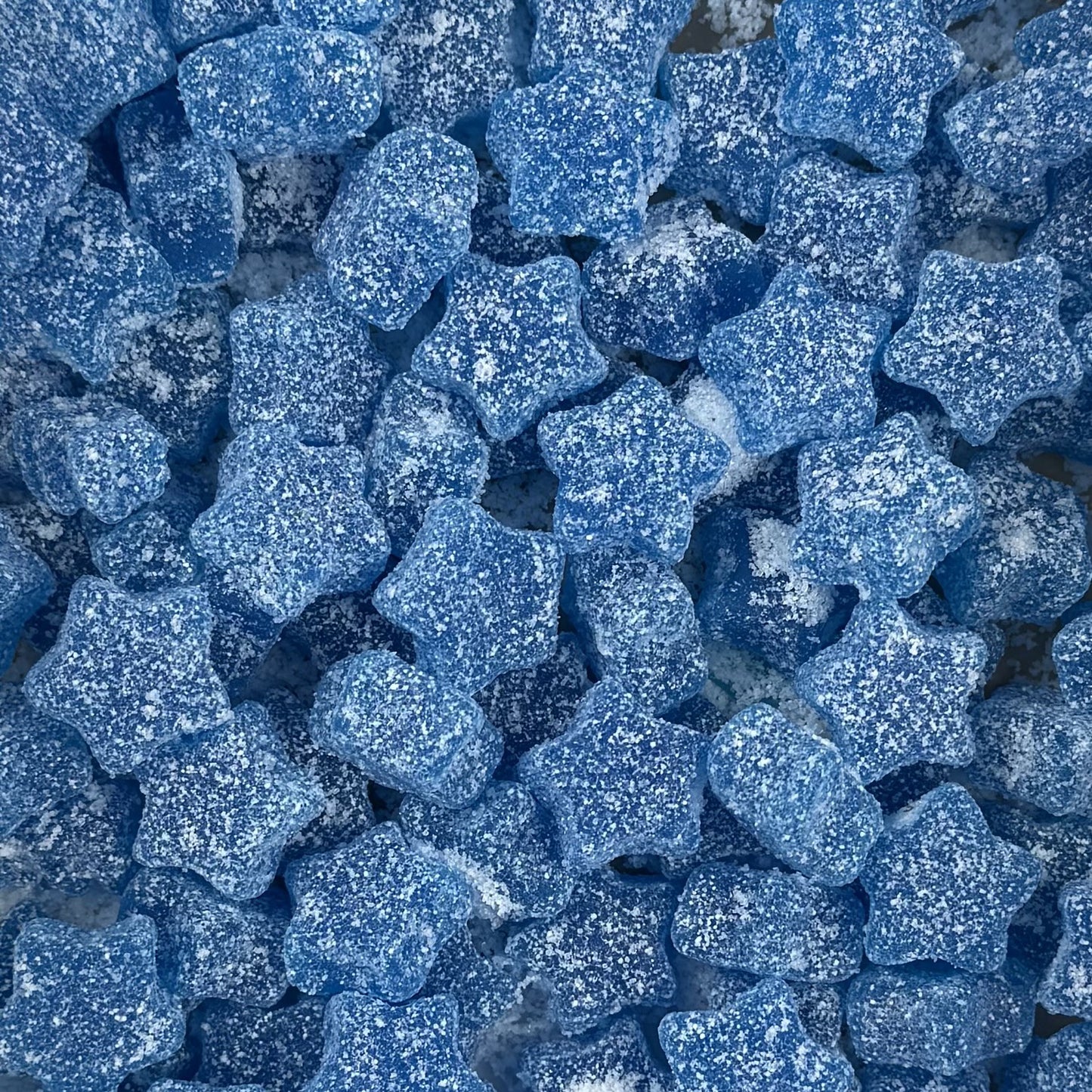 Fizzy Blue Stars