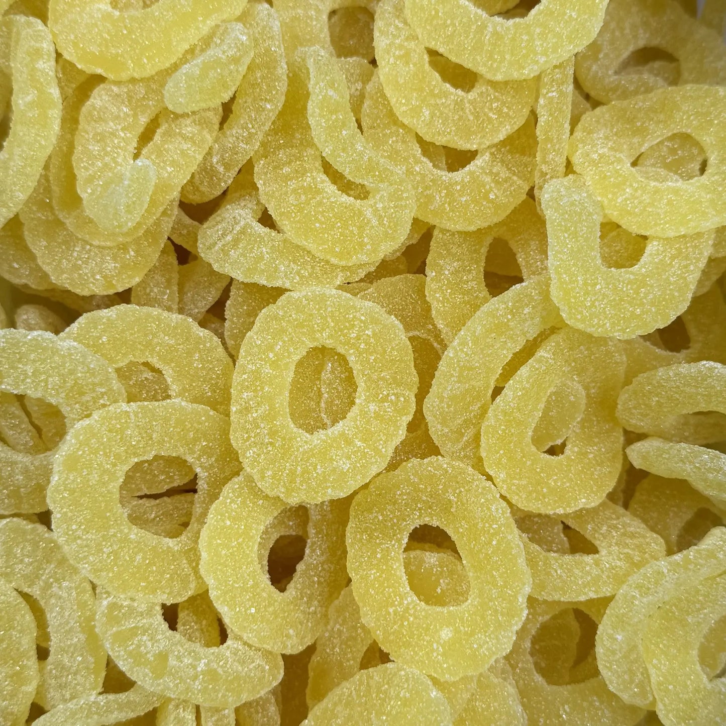 Fizzy Giant Pineapple Rings Lucky Sweet Shop Ltd
