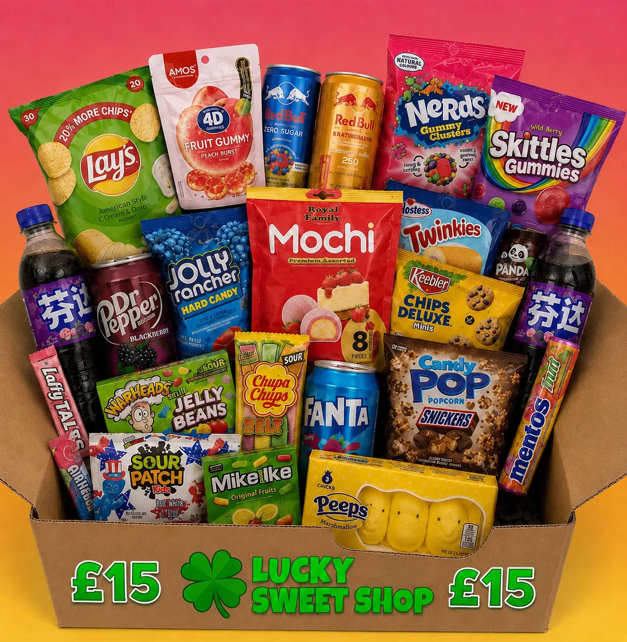 International Sweet/Chocolate/Drink Bundle £15 Version