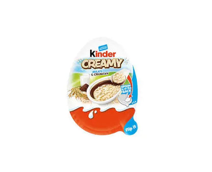 Kinder Creamy 19G India Milky & Crunchy with Crispy Rice 102 kcal Rich in Milk Solids