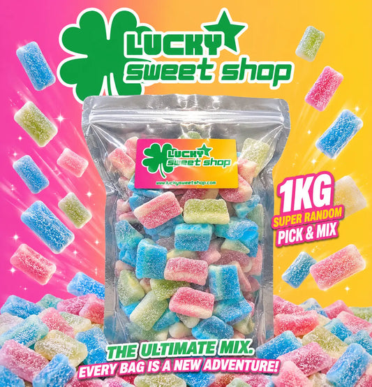 1KG Mixed Fizzy Slices Bag