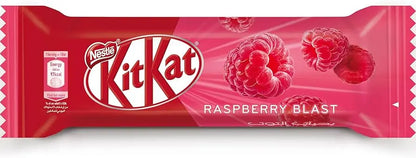 KitKat Raspberry Blast 19.5G Bar - Nestlé's Dubai Edition Chocolate Snack