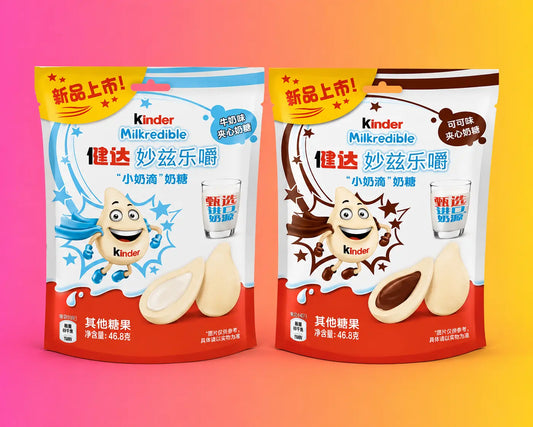 Kinder Milkredible 46.8g Chocolate Snack - Delicious Milk and Chocolate Flavor - Perfect for Snacking
