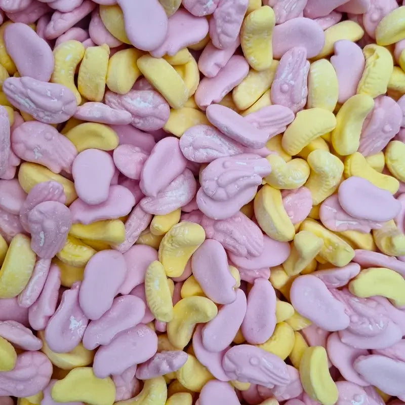 1KG Foam Banana&Shrimp Sweet Bag LuckysweetshopUK