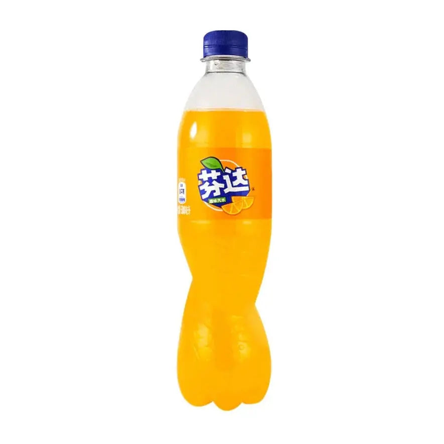 Fanta - Orange (China) - 500ml Single Bottle Lucky Sweet Shop Ltd