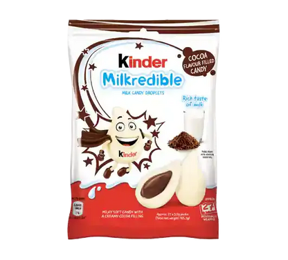 Kinder Milkredible 46.8g Chocolate Snack - Delicious Milk and Chocolate Flavor - Perfect for Snacking