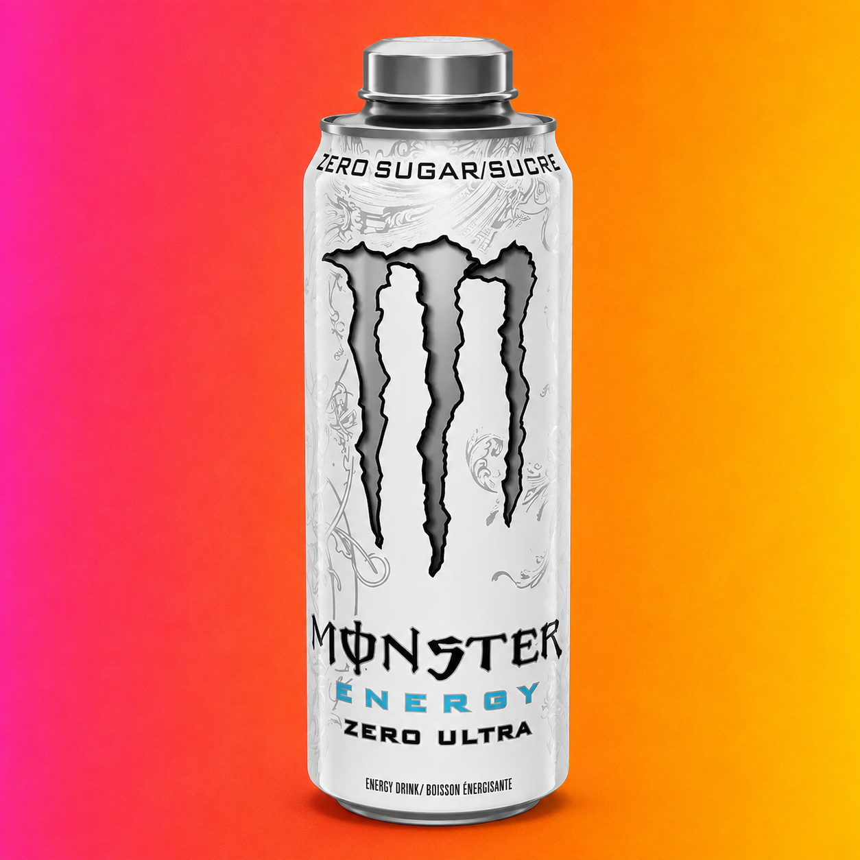 Monster Mega Energy Ultra (White Bottle) 710ml (Canada)