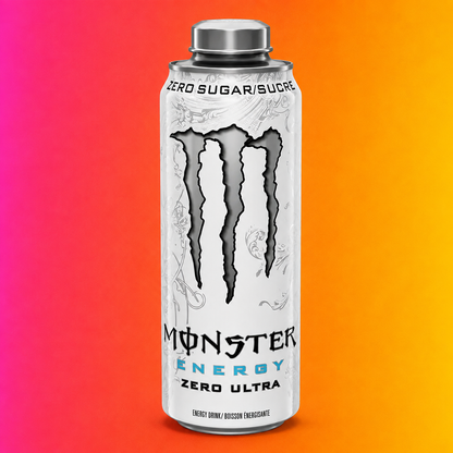 Monster Mega Energy Ultra (White Bottle) 710ml (Canada)