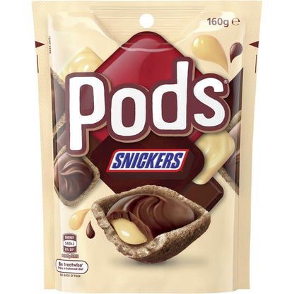 Mars Twix Snickers Chocolate 160G Pods Collection Australia Snack Dessert