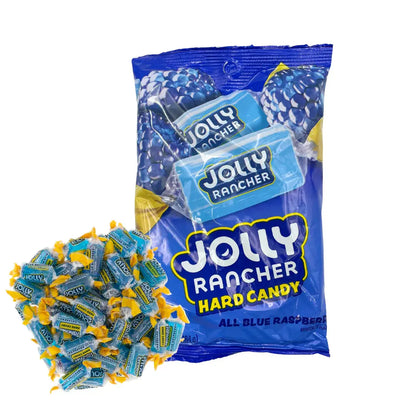 Jolly Rancher All Blue Raspberry Hard Candy 184g - Sweet Snack for Delicious Treats