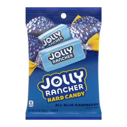 Jolly Rancher All Blue Raspberry Hard Candy 184g - Sweet Snack for Delicious Treats