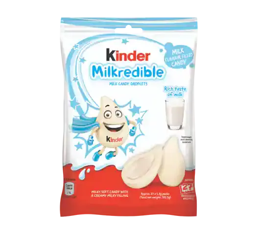 Kinder Milkredible 46.8g Chocolate Snack - Delicious Milk and Chocolate Flavor - Perfect for Snacking