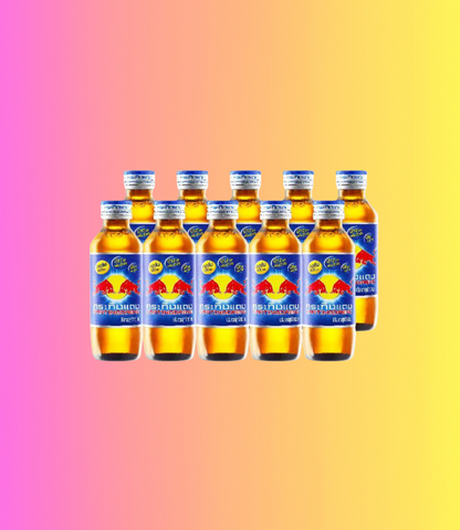 Thailand Red Bull Kratingdaeng Drink 150ML (10 Pack) BLUE CAP-Luckysweetshopuk