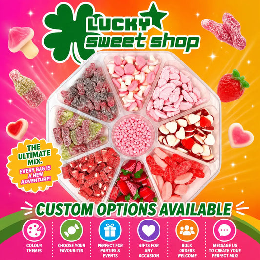 1.3KG Mixed Pink/Red Platter