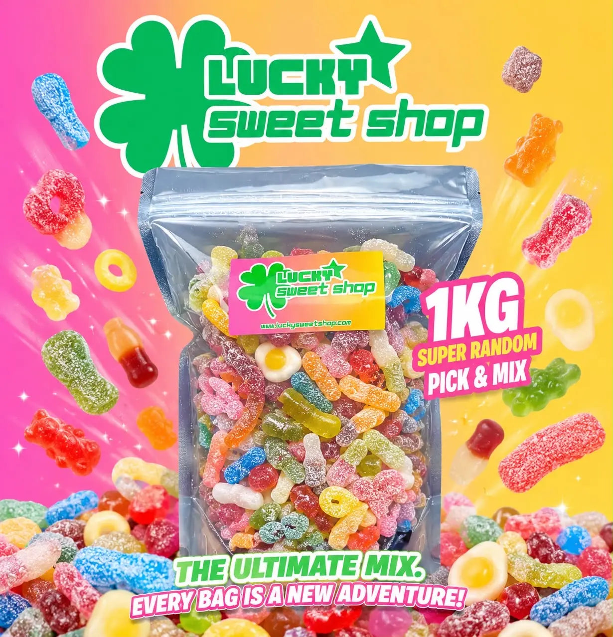 1KG Mixed Fizzy Bag