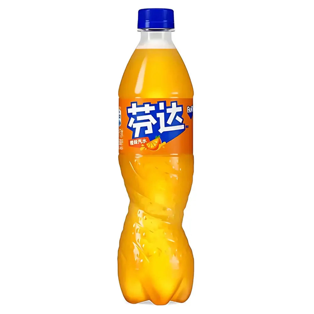 Fanta - Orange (China) - 500ml Single Bottle Lucky Sweet Shop Ltd