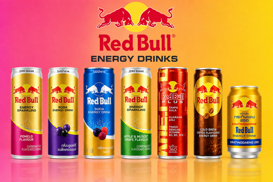 Thailand Red-bull Collection 7 Flavours to Choose From!