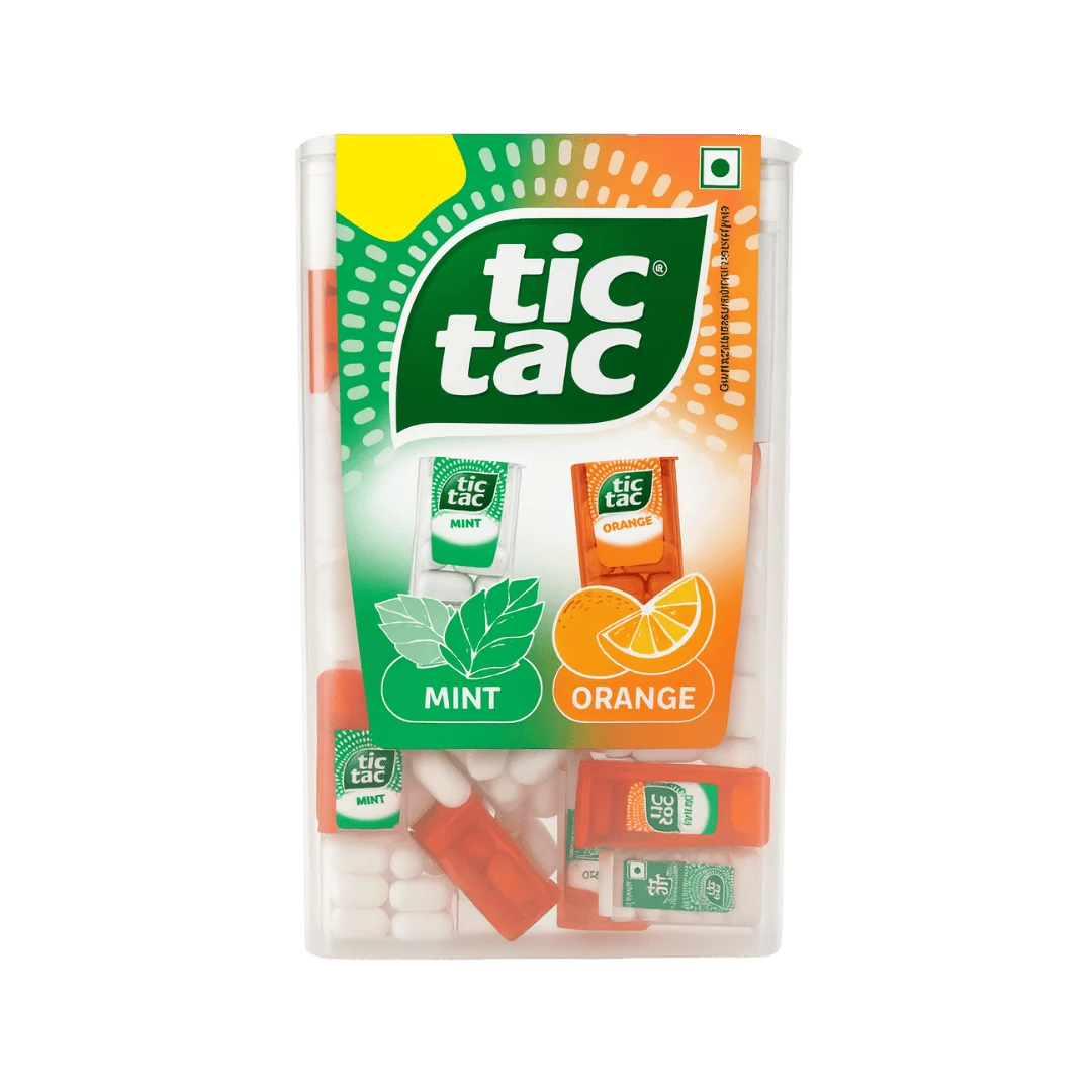 Tic Tac Original Mini Mix 228 GRAMS Huge Pack Sweet Snack for On-the-Go Enjoy Classic Taste in Mini Size