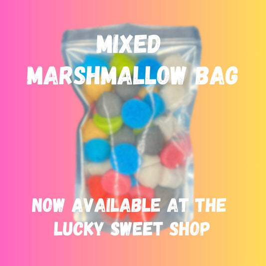 450G Mixed Paintball Marshmallow Bag-Luckysweetshopuk