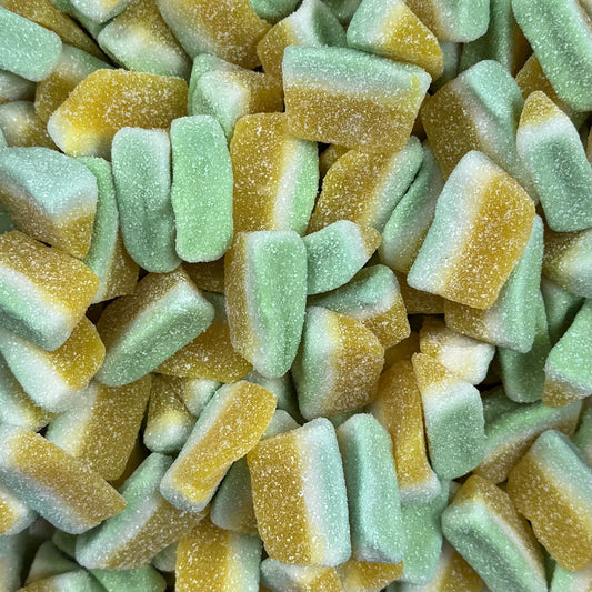 Fizzy Pina Colada Slices