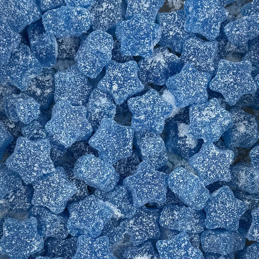 Fizzy Blue Stars