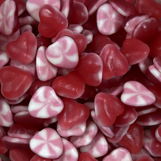 Strawberry Twist Hearts